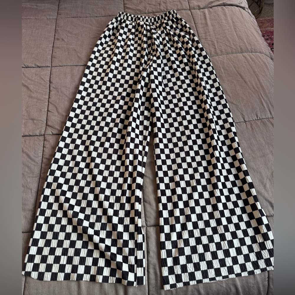 Cider Checkered Pants